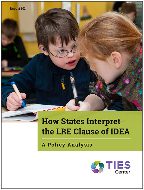 Cover of "How States Interpret the LRE Clause of IDEA: A Policy Analysis"